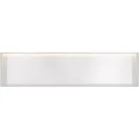 Hotbath &More frameless inbouwnis met verlichting 30x120x10cm wit mat
