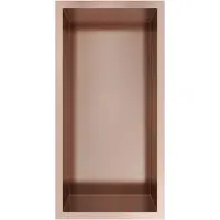 Hotbath &MORE Inbouwnis 30x15x10cm Geborsteld Koper PVD