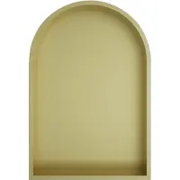 Hotbath &More BOW30 inbouwnis toogmodel 30x45x10cm geborsteld messing PVD