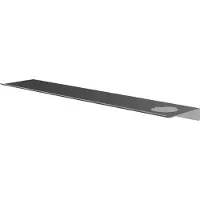 Hotbath &More planchet 60cm met uitsparing voor een zeepdispenser of beker ijzer verouderd PVD