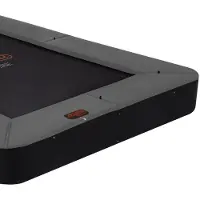 Avyna Trampoline Rand FlatLevel 275x190 cm – Grijs – Rechthoekige Beschermrand – Sterk & Duurzaam – Voor FlatLevel Trampolines