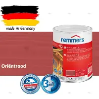 Remmers HK-Lazuur 3in1 Oriëntrood 0,75L – Premium Houtbeschermingsbeits voor Buiten – Oplosmiddelhoudend – UV- & Vochtwerend – Impregneer, Grondlaag & Beits in Eén