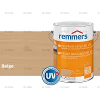 Remmers Long Life Houtbeits UV – beige – 2,5 Liter – Duurzame houtbescherming met maximale UV-bescherming