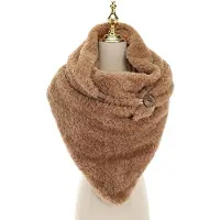 I'm Dutch - Petzen - Omslagdoek - Sjaal - Vachtsjaal - Winter - Camel