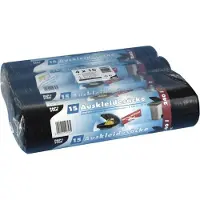 Papstar Afvalzak Papstar 240 l, 60 stuks, Afvalzak, Zwart