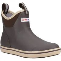 XTRATUF Enkellaars Rubber Chocolate/Tan Wellington Laarzen