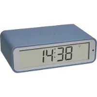 TFA-Dostmann 60.2560.06 Wekker Zendergestuurd Blauw Alarmtijden 1