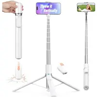 Telesin Auto-Open Selfie Stick 1,8m met Bluetooth Remote