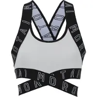 MOROTAI Sport bh lichtgrijs / zwart / wit