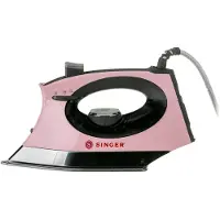 SINGER Stoomstrijkijzer - Steamcraft Strijkijzer - 2600W - Wit/Roze