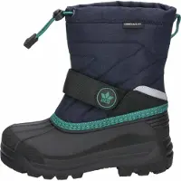 Lico Snowboots 'Turku' navy / turquoise / zwart