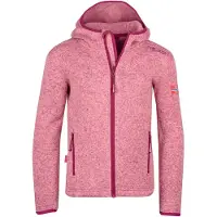 TROLLKIDS - Girl's Jondalen Jacket XT - Fleecevest 122, roze