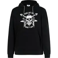 MO Sweatshirt 'Rovic' zwart / wit