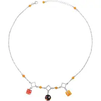 Orphelia Dames 925 Sterling Zilveren Halsketting - Zilver ZK-2584