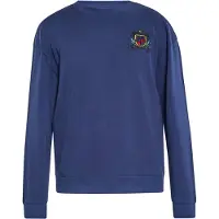 MO Sweatshirt marine / lichtblauw / geel / zwart