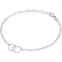 Glow 104.2333.19 Dames Armband - Sieraad - Zilver - 925 Zilver - 19 cm lang