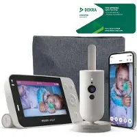 Philips AVENT Connected Beeldbabyfoon - Babyfoon met camera en app - SCD951/26