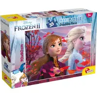 Lisciani - Frozen 2 - Double face - Puzzel Maxifloor - 35 stukjes