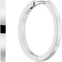 Glow 107.2500.15 Dames Oorbellen - Oorringen - Sieraad - Zilver - 925 Zilver - 15 mm lang
