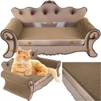 Purlove Krabpaal Sofa – Luxe Krabmeubel Sofa voor Katten – MDF en Karton