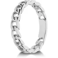 Glow 114.139054 Dames Ring - Minimalistische ring - Sieraad - Zilver - 925 Zilver - 3 mm breed