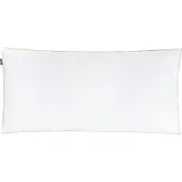 Beliani ETNA - Hoofdkussen 3 vakken - Wit - 40 x 80 cm - Hoog - Eendenveren