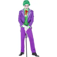 Boland - Kostuum Evil genius (M/L) - Volwassenen - Bekend personage - Schurk - Horror Clown - Halloween - Cosplay - Carnaval - Themafeest