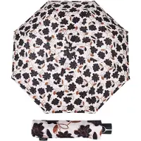 Doppler Damesparaplu Bloemen Opvouwbaar - Beige/Blauw