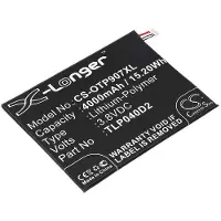 123accu Alcatel TLP040D2 accu (4000 mAh, huismerk)