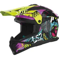 LS2 MX708 Fast II Gorilla Motorcross Helm
