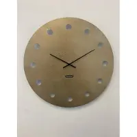 Mosa MOSACLOCK GOLD LABEL XL 50 Wandklok Modern Industrieel Design Goud