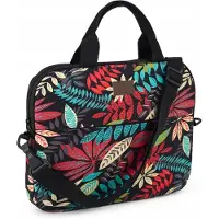 Zagatto Dames Laptoptas 15.6" Bloemenprint Lichtgewicht Beschermhoes