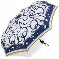Pierre Cardin Foulard Winddichte Automatische Paraplu Wit
