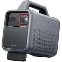 Anker Mars 3 Zwart Outdoor Projector - 1920x1080 Resolutie - 1000 ANSI Lumen - 185Wh Batterij - IPX3 Waterbestendig - Tot 15 Uur Speeltijd - AI Beeldaanpassing