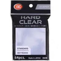 Kmc - Standard Sleeves - Hard Clear 64 stuks (66x91mm)