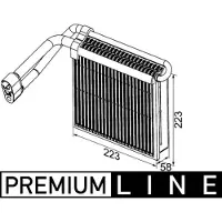 MAHLE ORIGINAL Verdamper, airconditioning AE 98 000P
