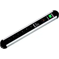 Bachmann PRIMO stekkerdoos 6x geaard contact, apparaat volledig geaard, 1,75 m