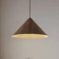 LINDBY Hanglampe , Clarine, dimbare, Hout, Eetkamer, Metaal, Modern