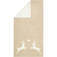 Cawö Douchelaken Alpenchic Edition Deer Nature