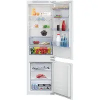 Beko BCSA285E4SN koel-vriescombinatie Ingebouwd 271 l Wit