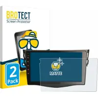 BROTECT - Screenprotector voor Erisin ES893AR 9" - Folie Beschermfolie matte 2 Stuks
