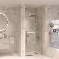Sanivo Nisdeur Set Vigo 120x200 Geborsteld Brons