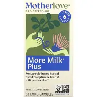 Mother Love , Zwangerschap, Meer Melk Plus, 60 Vloeibare Kapsules