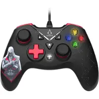 Assassin's creed - USB Bedrade Controller met 3m Kabel - Zwart/Rood (PC)