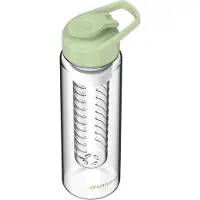 Muitomas Waterfles - Infuser voor fruit, thee of kruiden – Drinktuit - 700ml - Groen