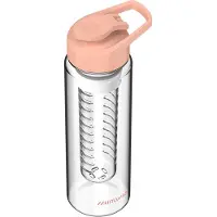 Muitomas Waterfles - Infuser voor fruit, thee of kruiden – Drinktuit - 700ml - Peach Fuzz