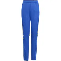 Adidas Sportbroek 'Squadra 25' blauw / limoen