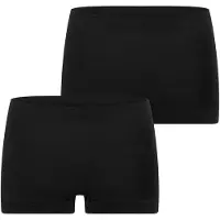 Schiesser Broekje ' Unique Cotton ' zwart