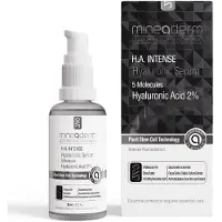 Mineaderm Hyaluron Serum High Dose 5-fold + Vitamin C & Plant Stem Cells – Smoothing, Moisturizing Anti-Wrinkle Care for Radiant Skin – 30ml