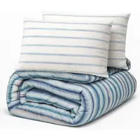 Decoware Dekbed zonder Overtrek 140x200 cm - Horizon - Hoesloos Dekbed Wasbaar - Incl. Kussensloop - All Season - Eenpersoons